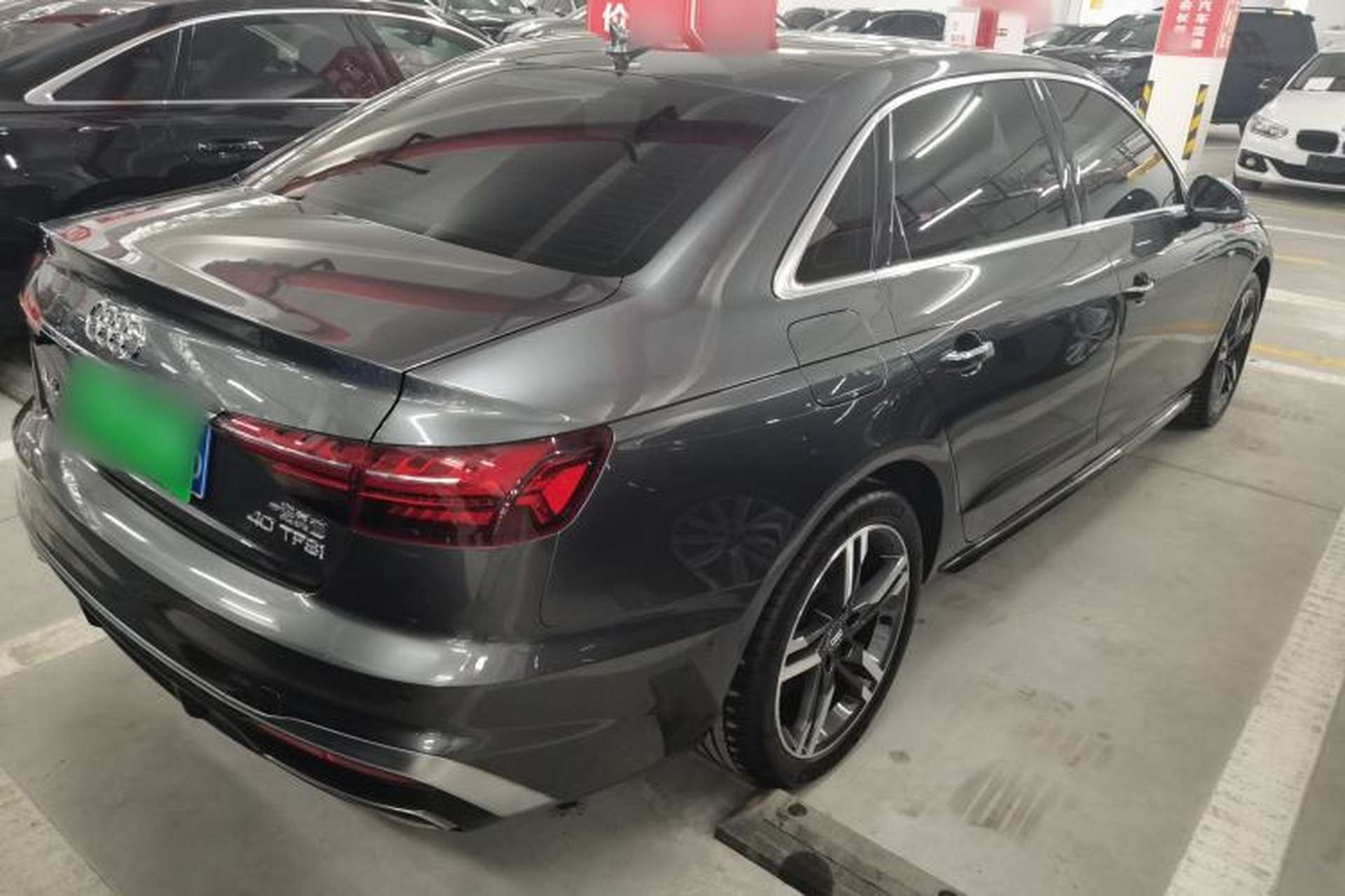 Used Audi A4L 2020 40 TFSI Fashion Dynamic Model Rear Right 45 Deg