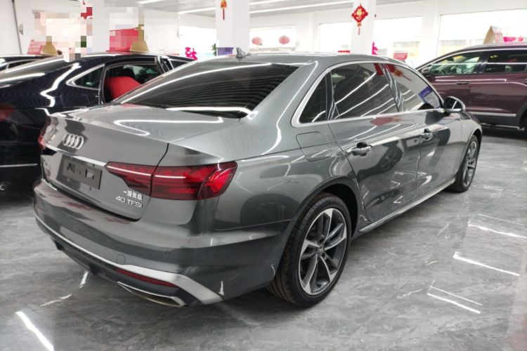 Used Audi A4L 2020 40 TFSI Fashion Dynamic Model Rear Right 45 Deg