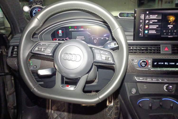 Used Audi A4L 2020 45 TFSI quattro Prestige Dynamic Edition Steering Wheel