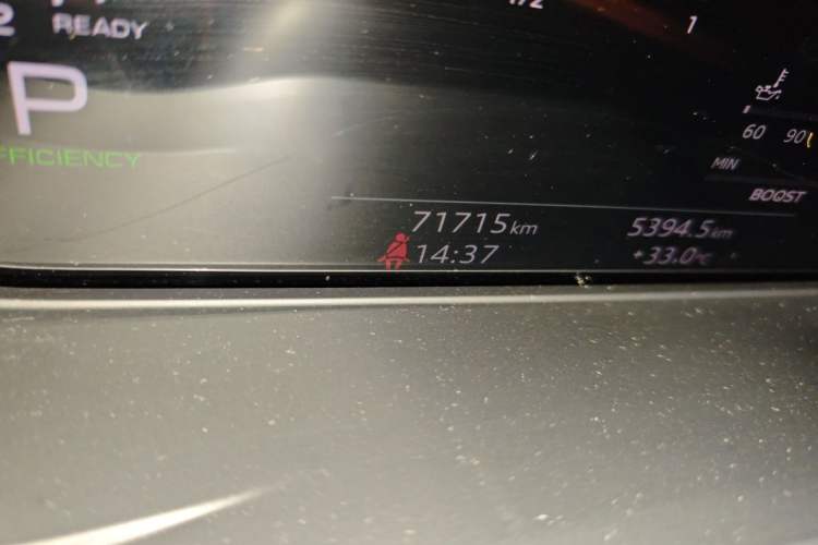 Used Audi A4L 2020 40 TFSI Fashion Dynamic Model Odometer Close Up