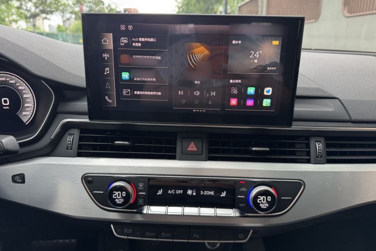 Used Audi A4L 2020 40 TFSI Fashion Dynamic Model Audio And AC Panel