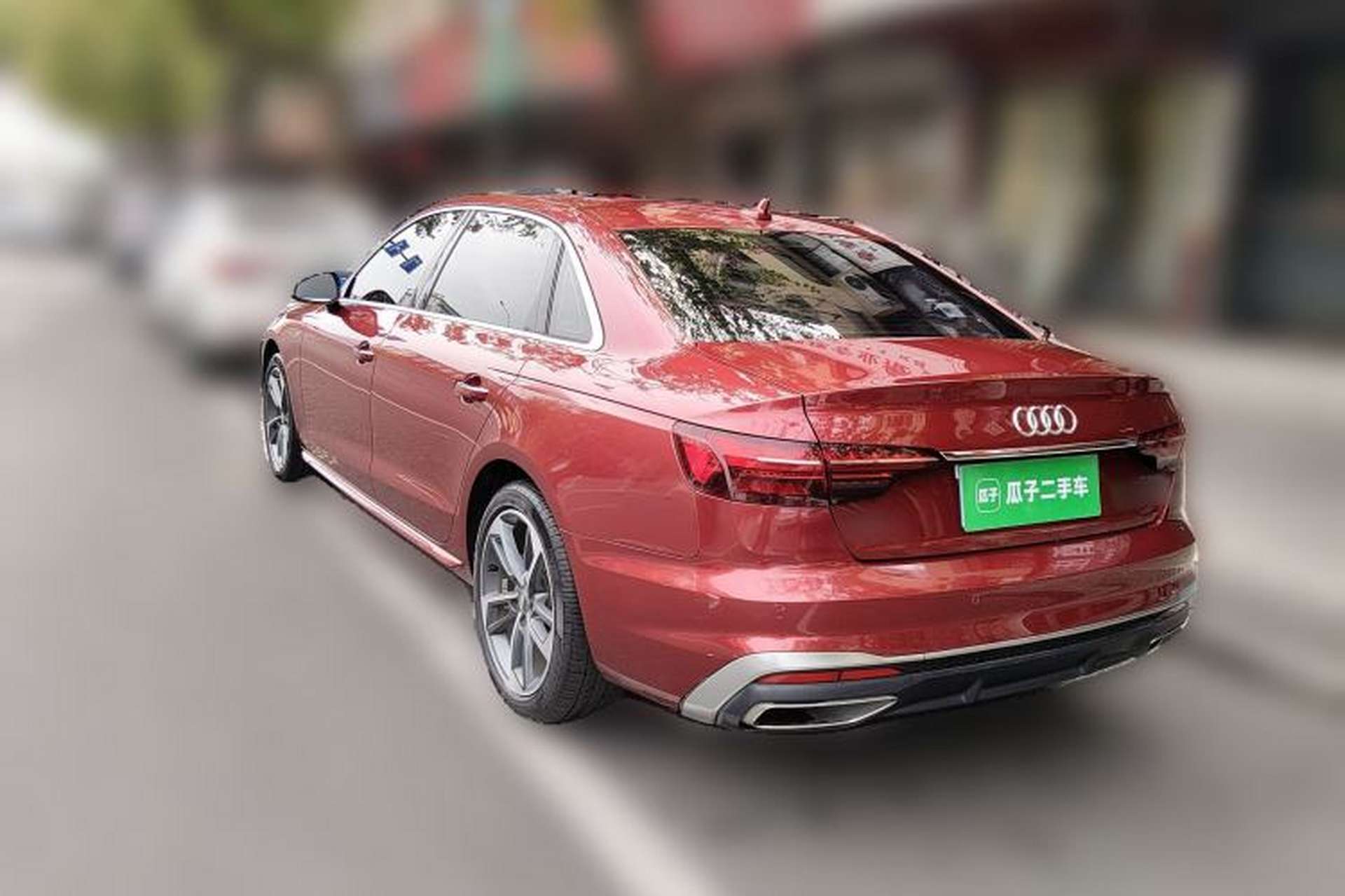 Used Audi A4L 2020 40 TFSI Fashion Dynamic Model Rear Left 45 Deg