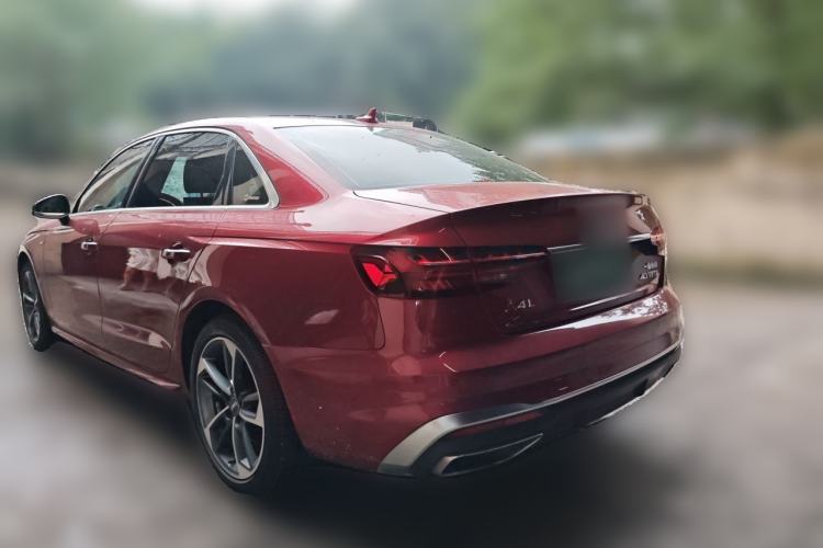 Used Audi A4L 2020 40 TFSI Fashion Dynamic Model Rear Left 45 Deg