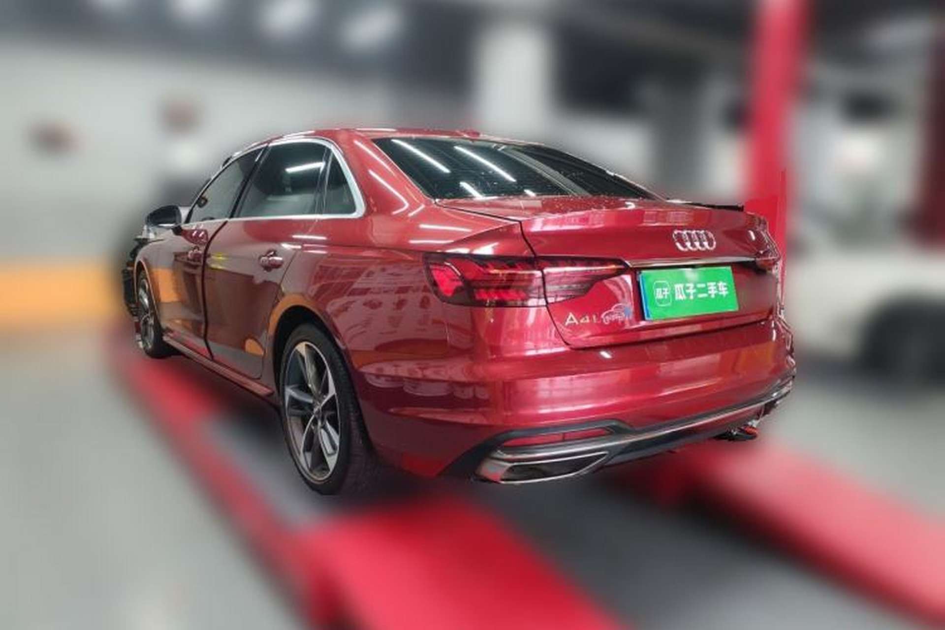 Used Audi A4L 2020 40 TFSI Fashionable and Elegant Model Rear Left 45 Deg