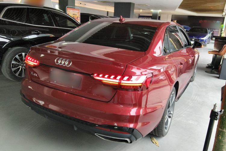 Used Audi A4L 2020 40 TFSI Fashion Dynamic Model Rear Right 45 Deg