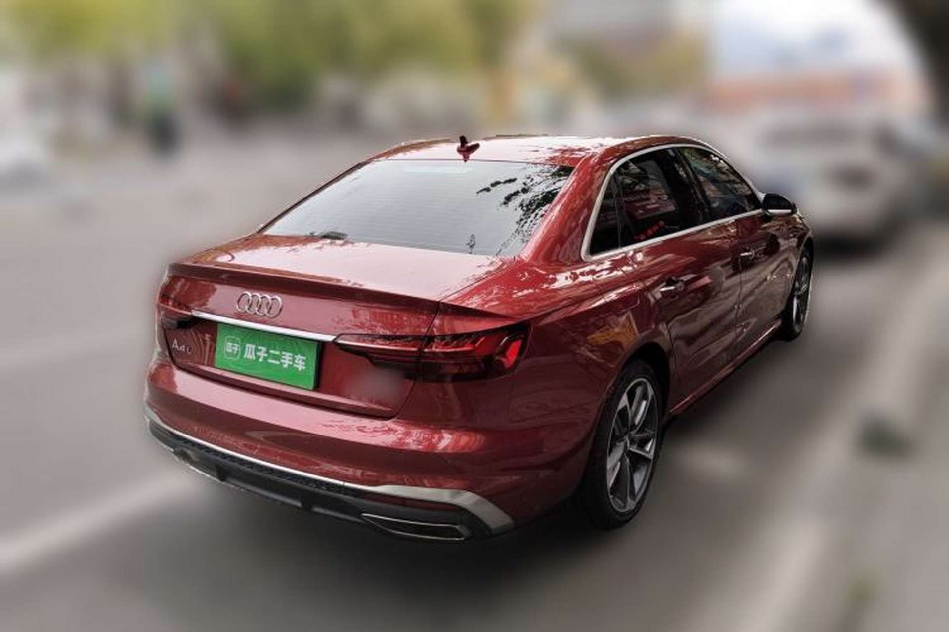 Used Audi A4L 2020 40 TFSI Fashion Dynamic Model Rear Right 45 Deg