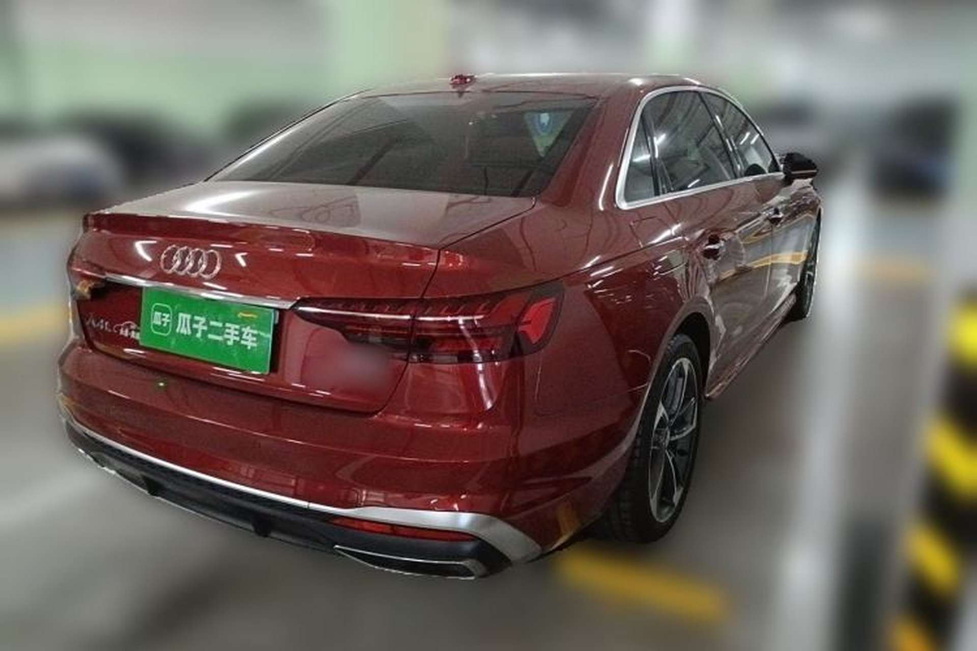 Used Audi A4L 2020 40 TFSI Fashion Dynamic Model Rear Right 45 Deg