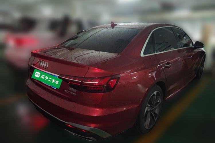 Used Audi A4L 2020 40 TFSI Fashion Dynamic Model Rear Right 45 Deg