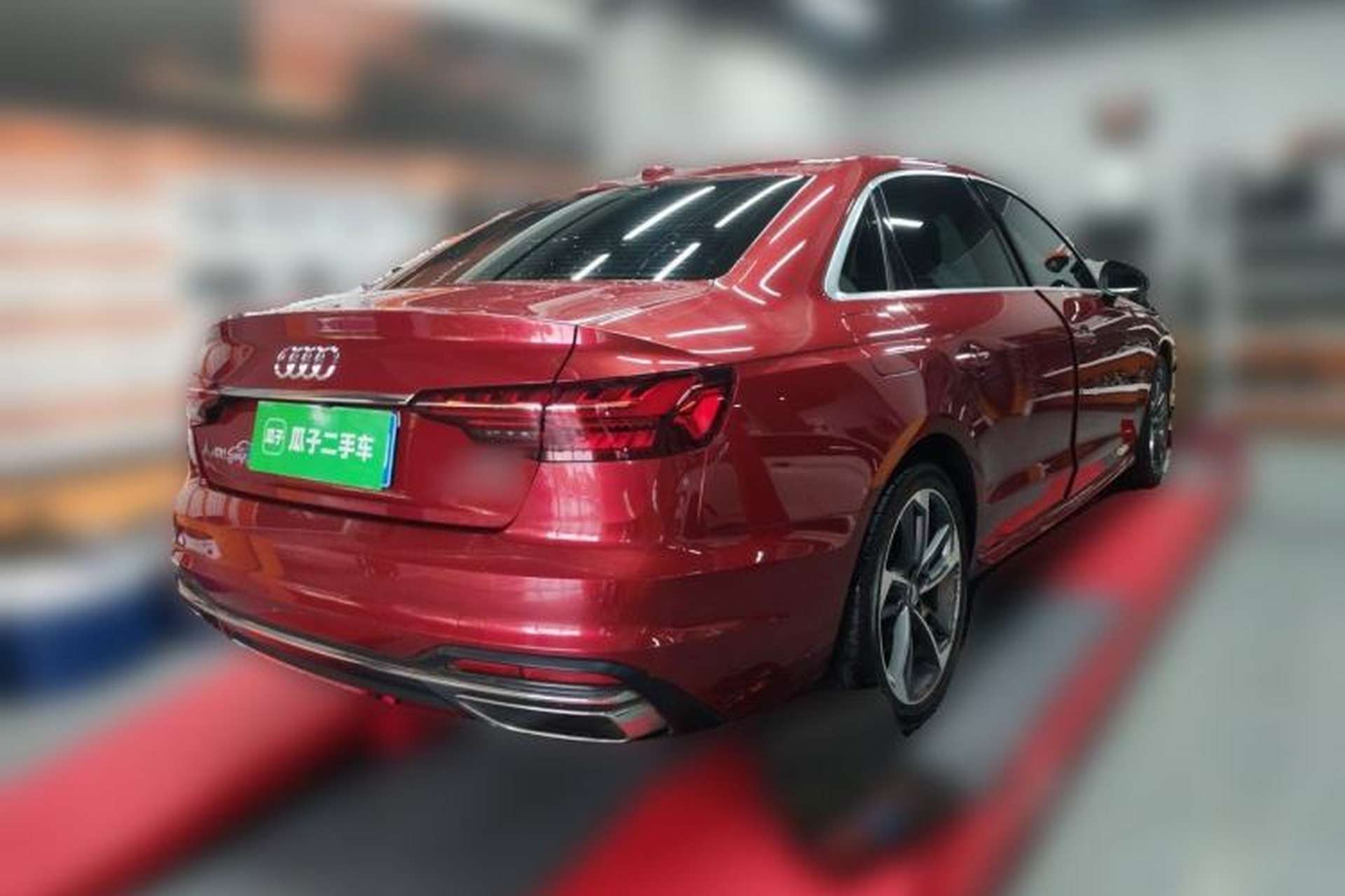 Used Audi A4L 2020 40 TFSI Fashionable and Elegant Model Rear Right 45 Deg