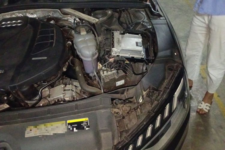 Used Audi A4L 2020 40 TFSI Fashion Dynamic Model Engine Bay Left