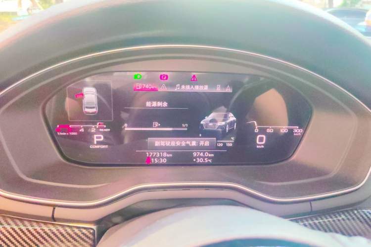 Used Audi A4L 2020 40 TFSI Luxury Dynamic Model Instrument Cluster