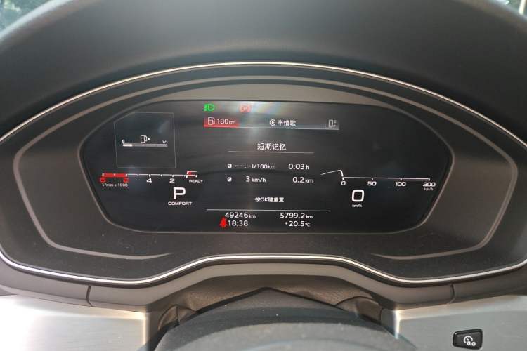 Used Audi A4L 2020 40 TFSI Fashion Dynamic Model Instrument Cluster