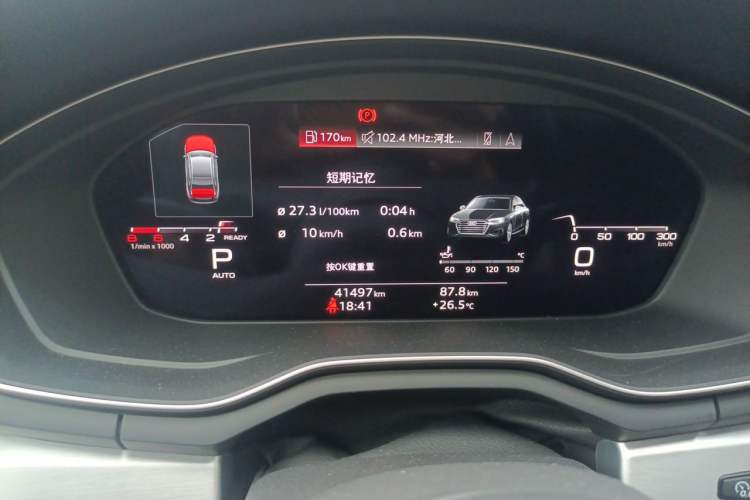 Used Audi A4L 2020 40 TFSI quattro Luxury Dynamic Model Instrument Cluster