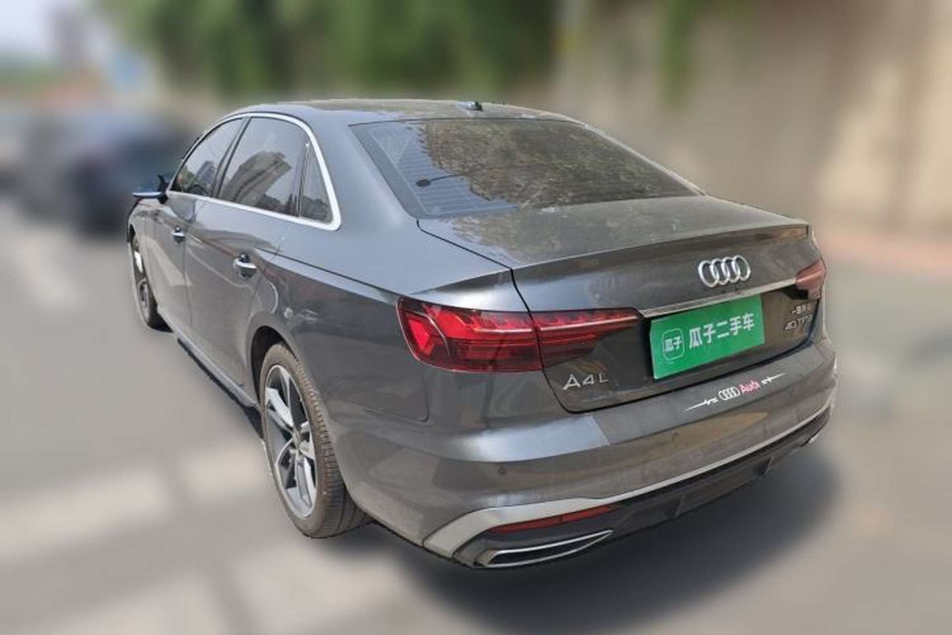 Used Audi A4L 2020 40 TFSI Fashion Dynamic Model Rear Left 45 Deg