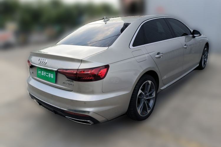 Used Audi A4L 2020 40 TFSI Fashion Dynamic Model Rear Right 45 Deg