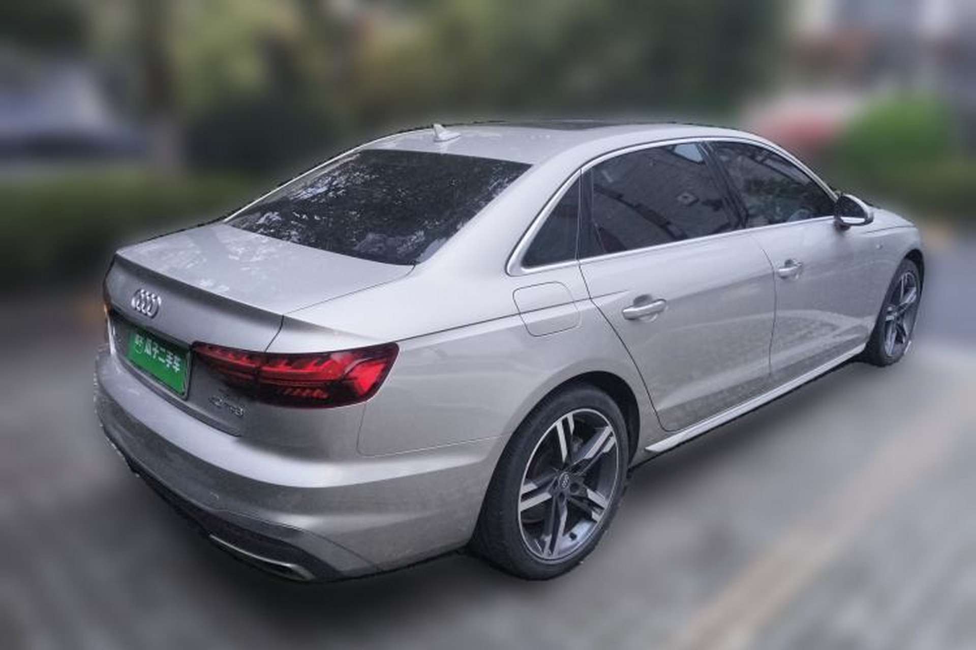 Used Audi A4L 2020 40 TFSI Fashion Dynamic Model Rear Right 45 Deg
