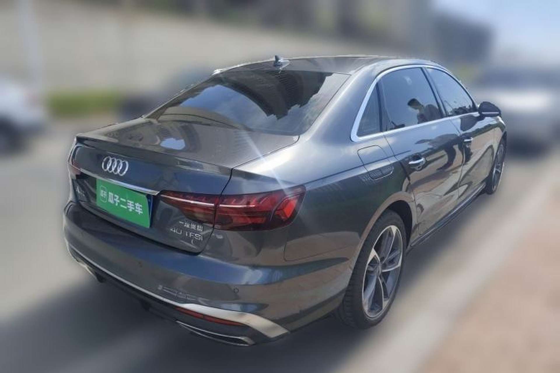 Used Audi A4L 2020 40 TFSI Fashion Dynamic Model Rear Right 45 Deg