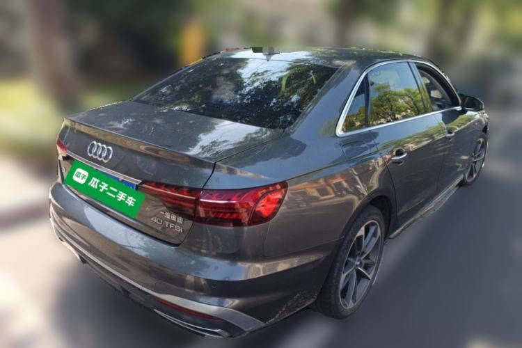 Used Audi A4L 2020 40 TFSI Fashion Dynamic Model Rear Right 45 Deg
