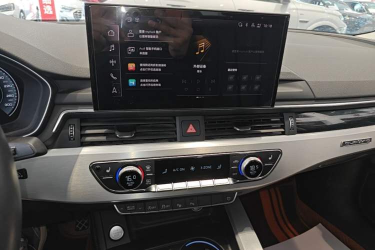 Used Audi A4L 2020 40 TFSI Luxury Prestige Edition Audio And AC Panel