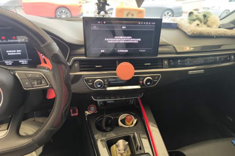 Used Audi A4L 2020 40 TFSI Luxury Dynamic Model Audio And AC Panel