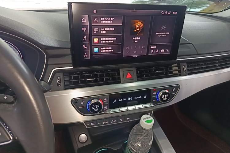 Used Audi A4L 2020 40 TFSI Luxury Dynamic Model Audio And AC Panel