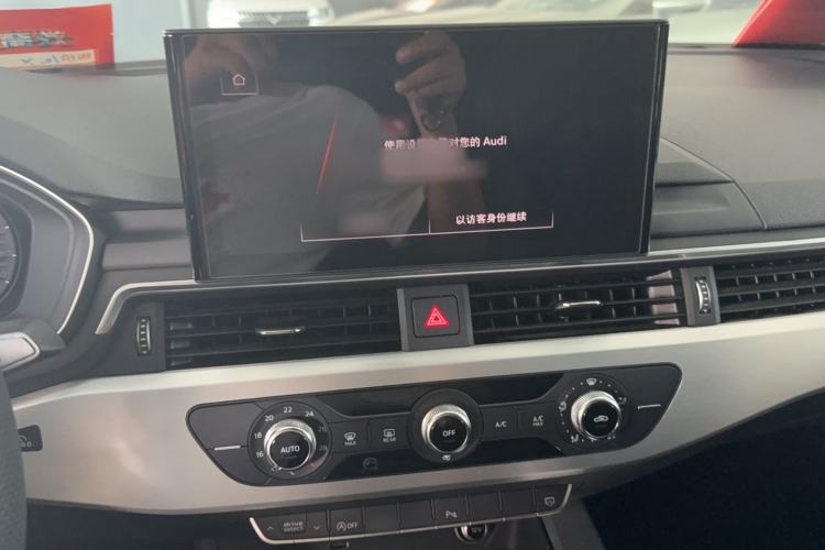 Used Audi A4L 2020 40 TFSI Fashion Dynamic Model Audio And AC Panel