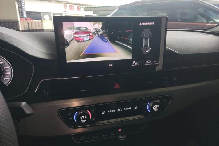 Used Audi A4L 2020 40 TFSI Luxury Dynamic Model Audio And AC Panel