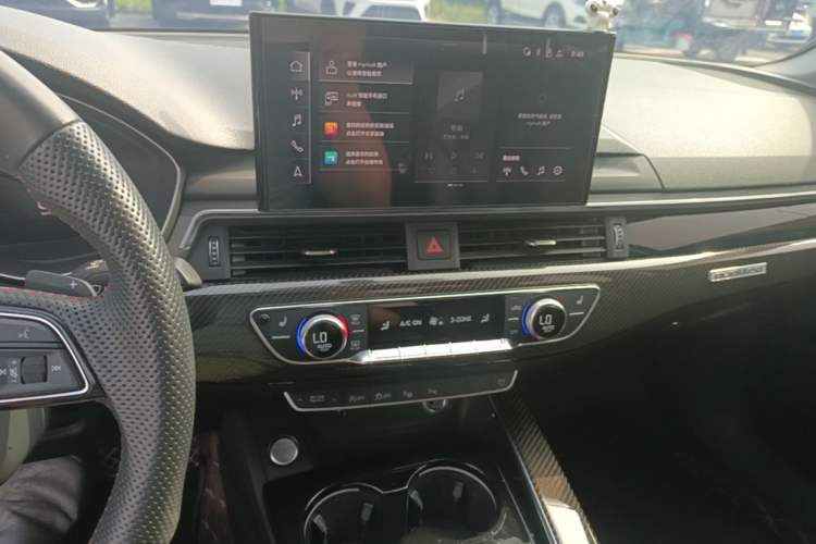 Used Audi A4L 2020 40 TFSI quattro Luxury Dynamic Model Audio And AC Panel