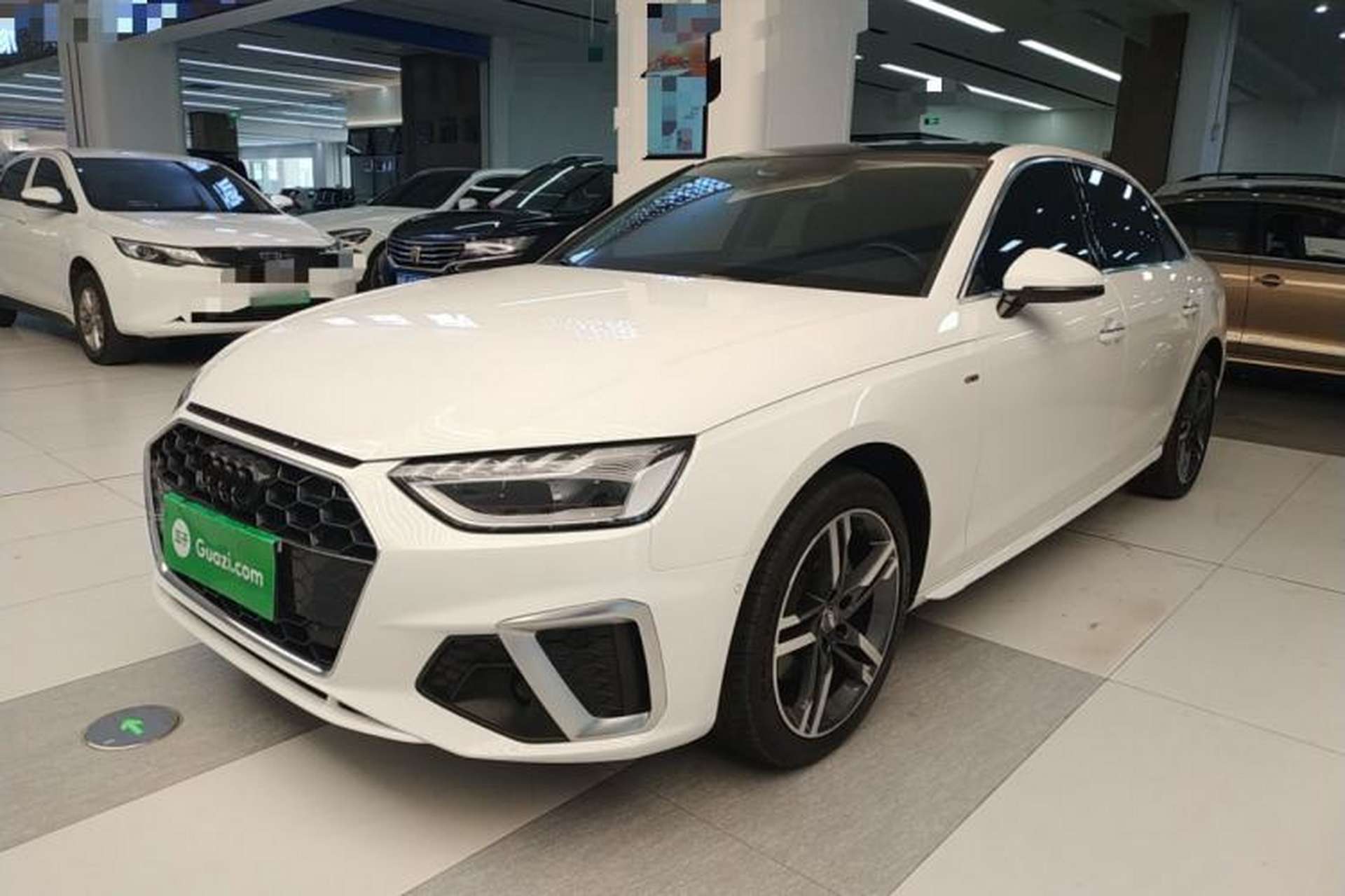 Used Audi A4L 2020 40 TFSI quattro Luxury Dynamic Model Front Left 45 Deg