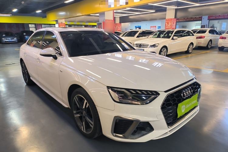 Used Audi A4L 2020 40 TFSI Luxury Dynamic Model Front Right 45 Deg