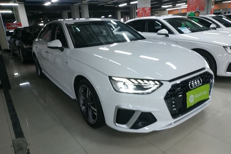 Used Audi A4L 2020 40 TFSI quattro Luxury Dynamic Model Front Right 45 Deg