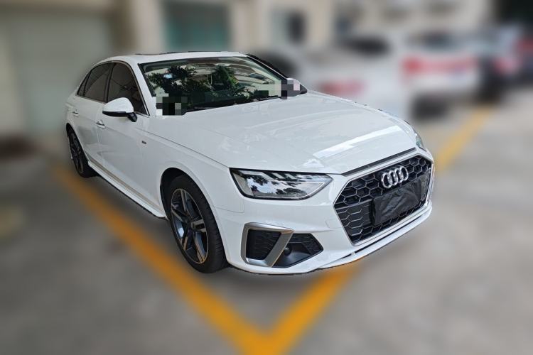 Used Audi A4L 2020 40 TFSI Luxury Dynamic Model Front Right 45 Deg