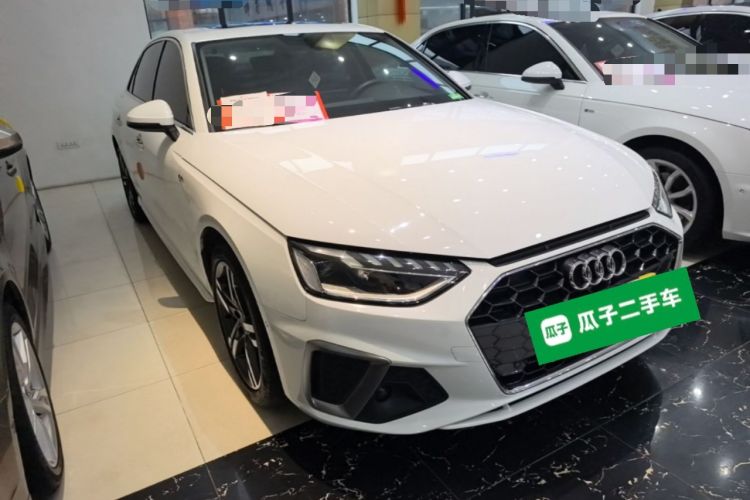 Used Audi A4L 2020 40 TFSI Luxury Dynamic Model Front Right 45 Deg