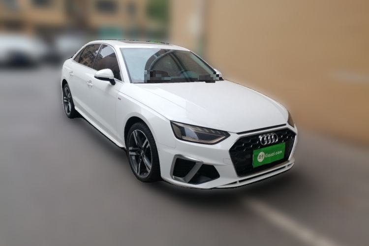 Used Audi A4L 2020 40 TFSI Luxury Dynamic Model Front Right 45 Deg