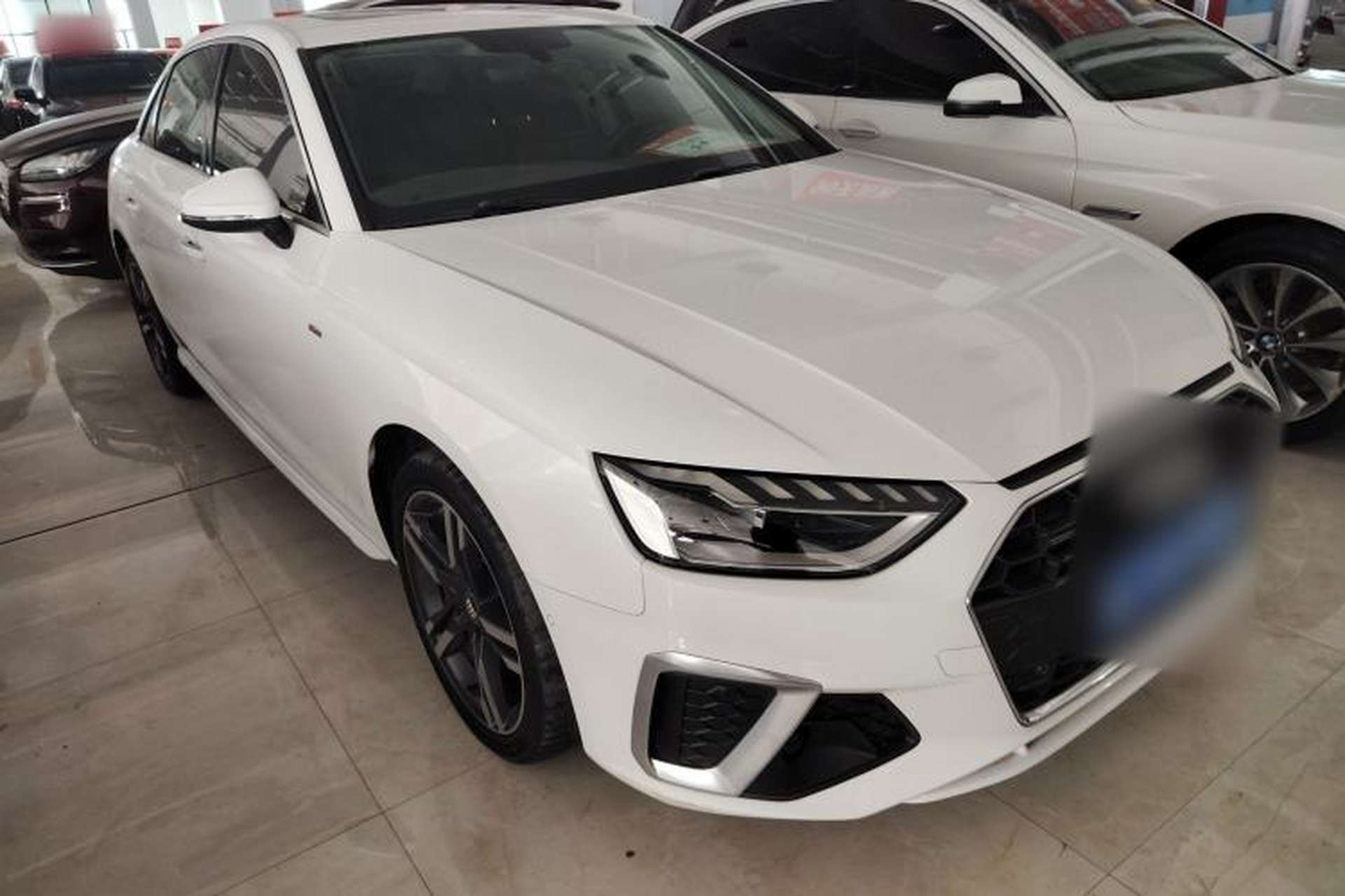 Used Audi A4L 2020 40 TFSI quattro Luxury Dynamic Model Front Right 45 Deg