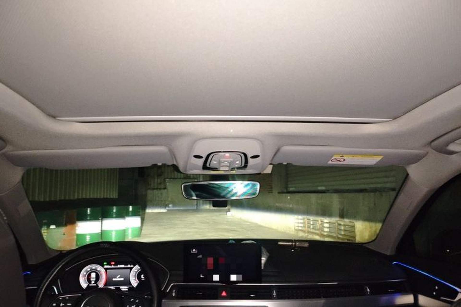 Used Audi A4L 2020 40 TFSI Luxury Dynamic Model Headliner