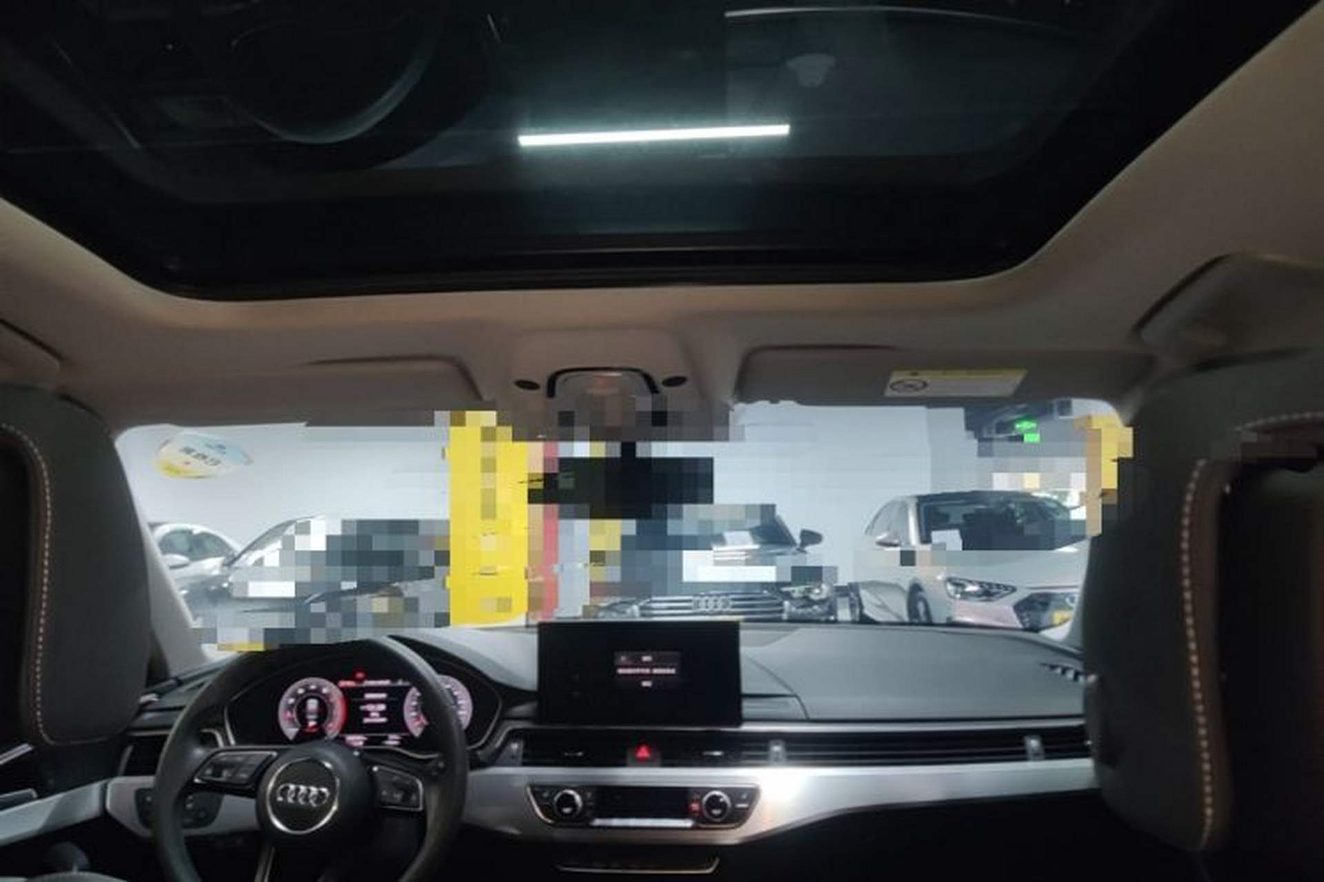 Used Audi A4L 2020 40 TFSI Luxury Dynamic Model Headliner