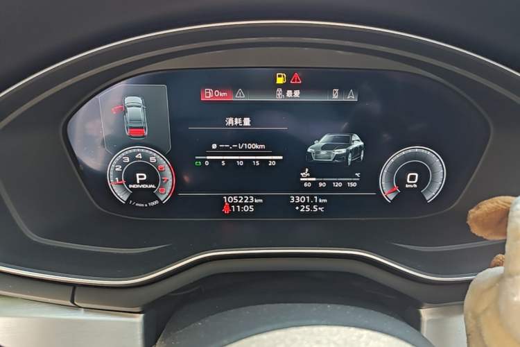 Used Audi A4L 2020 40 TFSI quattro Luxury Dynamic Model Instrument Cluster