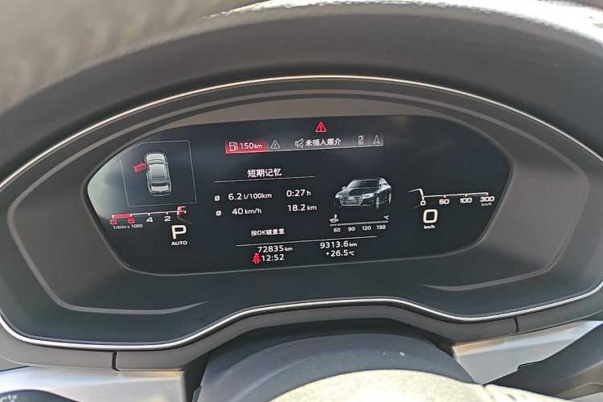 Used Audi A4L 2020 40 TFSI Fashion Dynamic Model Instrument Cluster