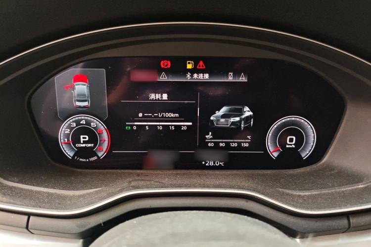 Used Audi A4L 2020 40 TFSI Luxury Dynamic Model Instrument Cluster
