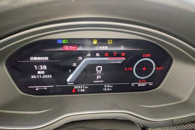 Used Audi A4L 2020 40 TFSI Fashion Dynamic Model Instrument Cluster