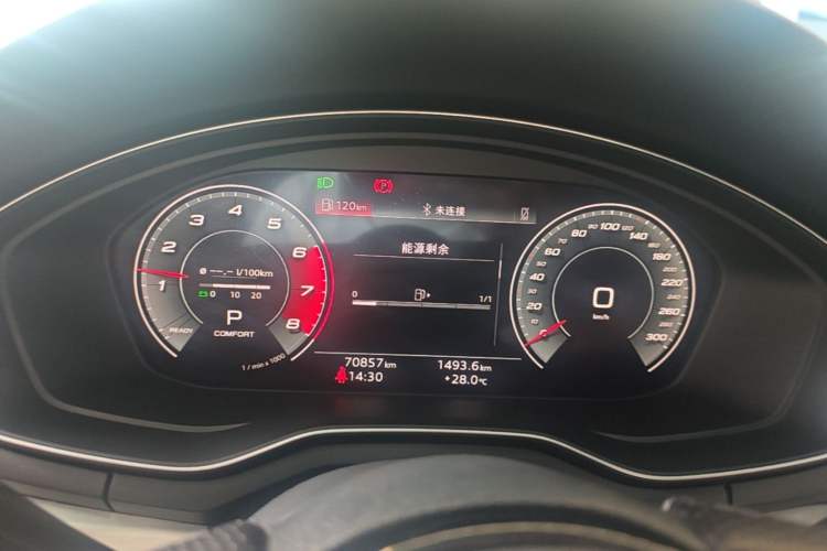 Used Audi A4L 2020 40 TFSI Fashion Dynamic Model Instrument Cluster