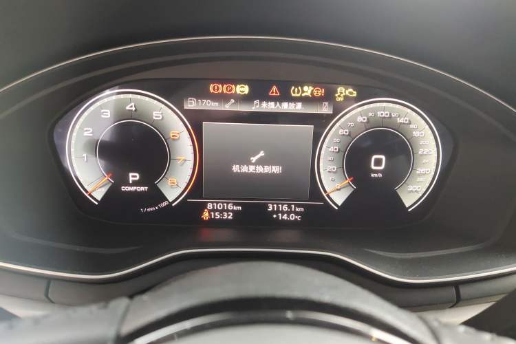 Used Audi A4L 2020 40 TFSI Fashion Dynamic Model Instrument Cluster