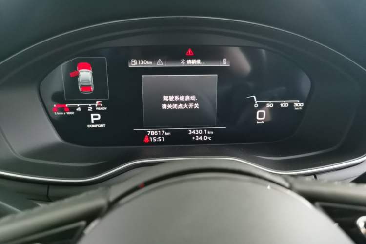 Used Audi A4L 2020 40 TFSI Fashion Dynamic Model Instrument Cluster