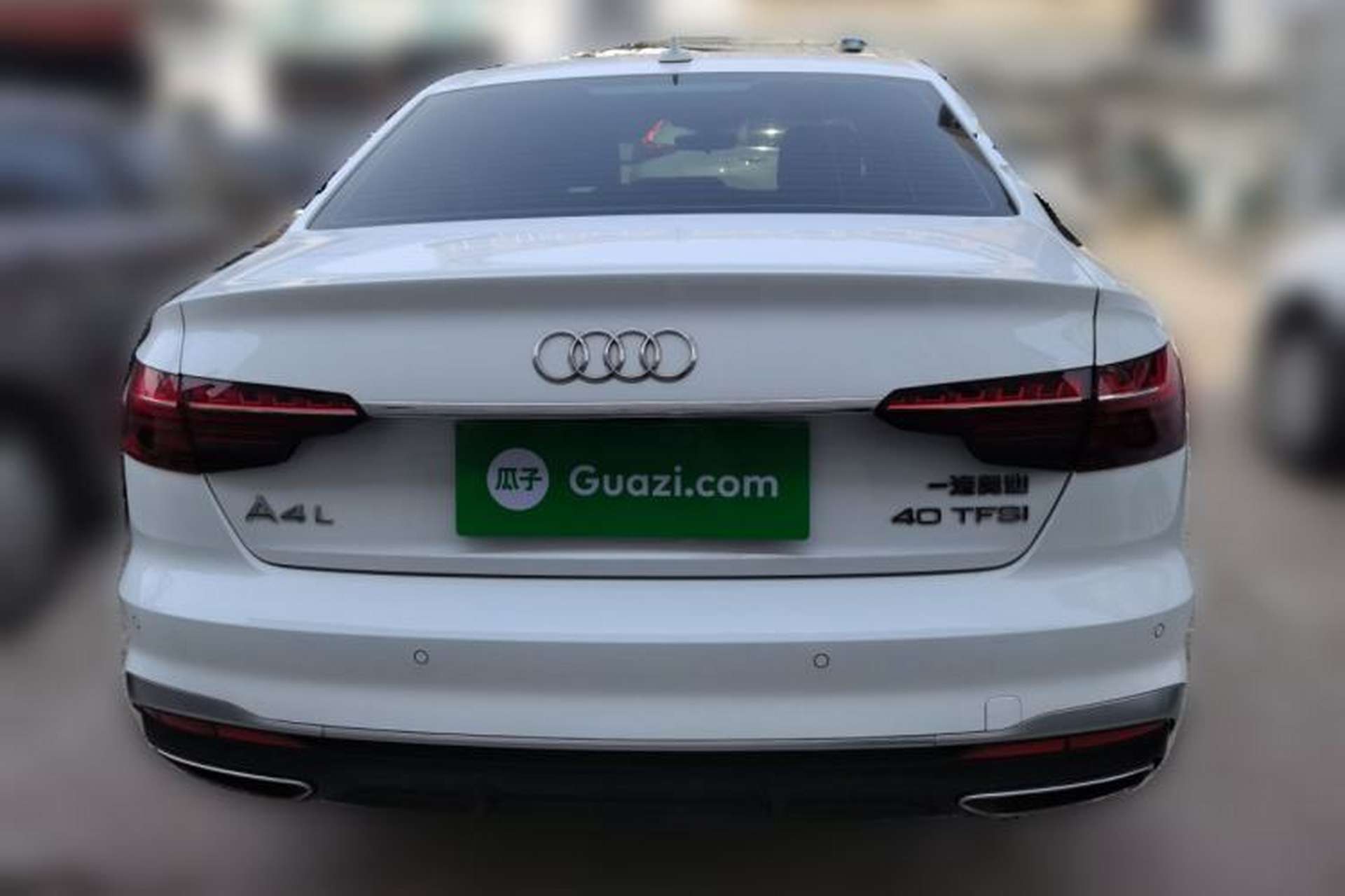 Used Audi A4L 2020 40 TFSI Fashion Dynamic Model Rear