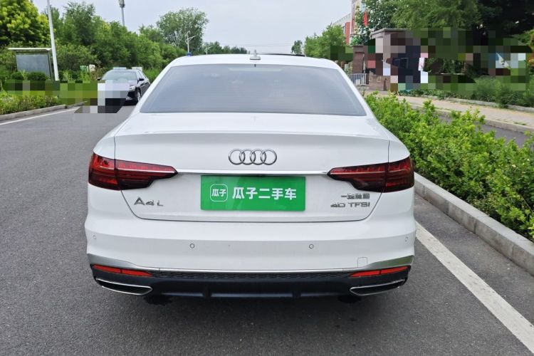 Used Audi A4L 2020 40 TFSI Fashion Dynamic Model Rear