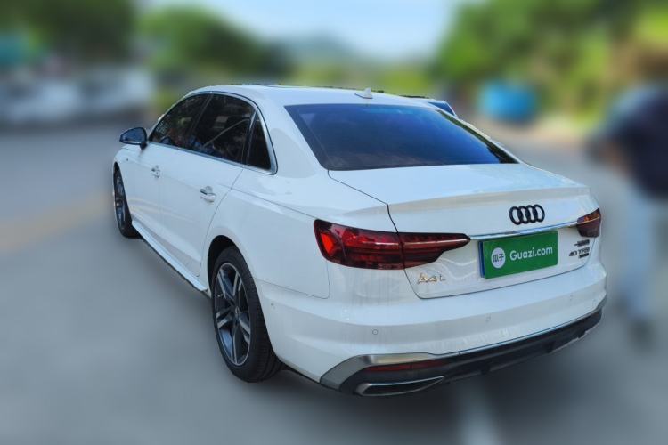 Used Audi A4L 2020 40 TFSI quattro Luxury Dynamic Model Rear Left 45 Deg