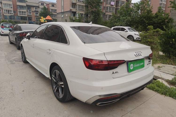 Used Audi A4L 2020 40 TFSI Luxury Dynamic Model Rear Left 45 Deg