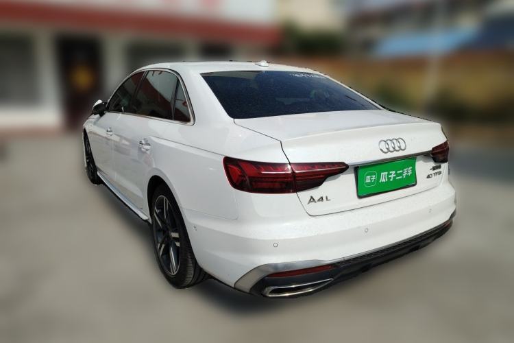 Used Audi A4L 2020 40 TFSI Luxury Dynamic Model Rear Left 45 Deg