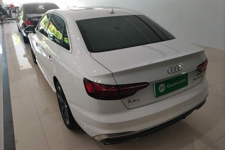 Used Audi A4L 2020 40 TFSI Fashion Dynamic Model Rear Left 45 Deg